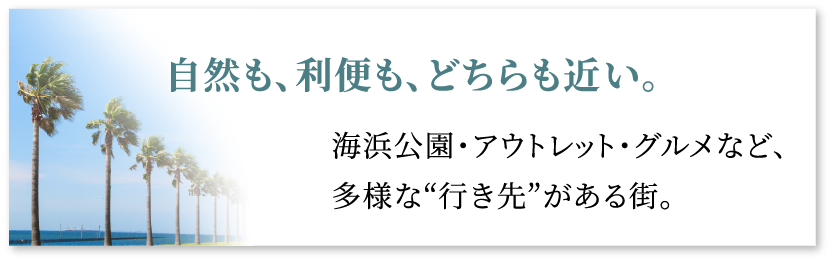 ゆとりある敷地計画